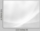 White Wavelet Aurora Aurorac Wall Decal