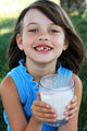 Child Drinking Milk Wall Decal