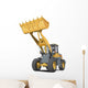 Construction Front End Loader Wall Decal