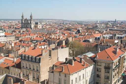 Vue Aerienne Nancy Wall Decal