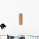 3D Wood Font Character "I" Wall Decal