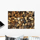 Firewood Fireplace Wood Wall Decal