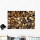 Firewood Fireplace Wood Wall Decal