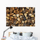 Firewood Fireplace Wood Wall Decal