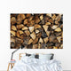 Firewood Fireplace Wood Wall Decal