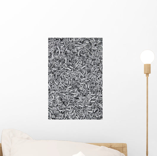 Metal Chips Wall Decal