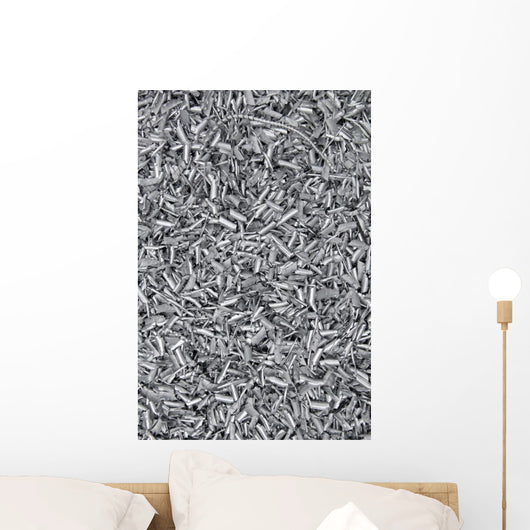 Metal Chips Wall Decal