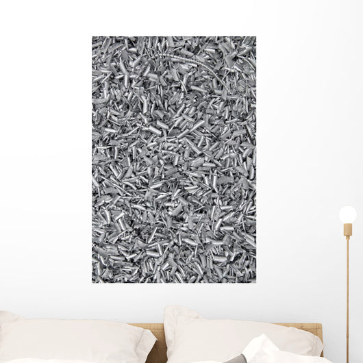 Metal Chips Wall Decal