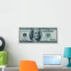 100 Dollar Bank Note Wall Decal
