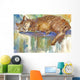 Sleeping Cat Wall Decal