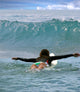 Young Girl Surfing Malibu Wall Decal