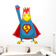 Superparrot Wall Decal