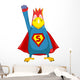 Superparrot Wall Decal