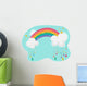 Rainbow and Clouds Wall Decal