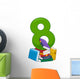Number 8 Wall Decal