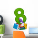 Number 8 Wall Decal