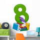 Number 8 Wall Decal
