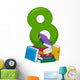 Number 8 Wall Decal