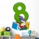 Number 8 Wall Decal