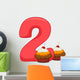 Number 2 Wall Decal