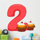 Number 2 Wall Decal