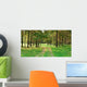 Winding Path through Misty Wall Decal