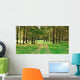 Winding Path through Misty Wall Decal