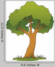 Tree Illustration Wall Decal