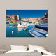 Malta Dock Boats Wall Decal