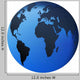 Globe Terraqueo Wall Decal