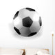 Ballon Football Sur Fond Wall Decal