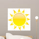 Sun with Rays Wall Decal