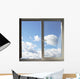 Window and Clouds Wall Decal