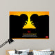 American Football Face-off Wall Decal