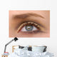 Macro Beautiful Female Eye Wall Decal