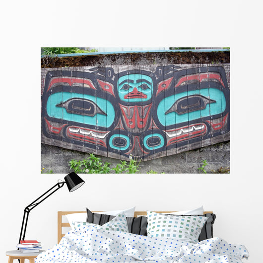 Totem Carving Wall Decal
