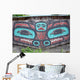 Totem Carving Wall Decal