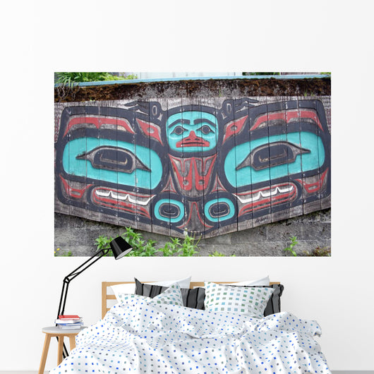 Totem Carving Wall Decal