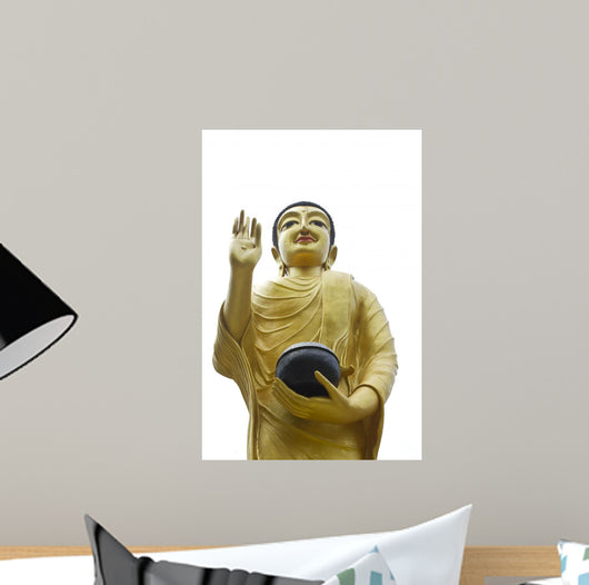 Buddha Statues Temple Wall Decal
