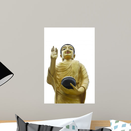 Buddha Statues Temple Wall Decal
