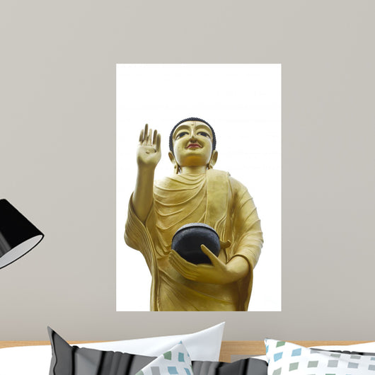 Buddha Statues Temple Wall Decal