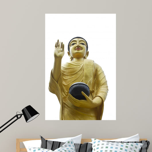 Buddha Statues Temple Wall Decal