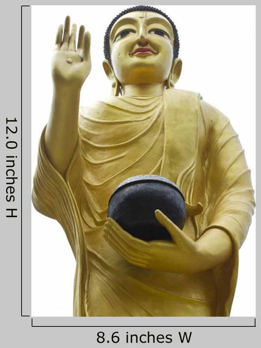 Buddha Statues Temple Wall Decal