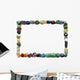 Healing Crystal Border Wall Decal