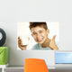 Boy Drink Milk Wall Decal