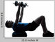 Man Exercising Bosu Weight Wall Decal