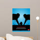 Football Faceoff Wall Decal