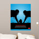 Football Faceoff Wall Decal