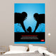 Football Faceoff Wall Decal