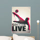 Football Poster Live Wall Decal
